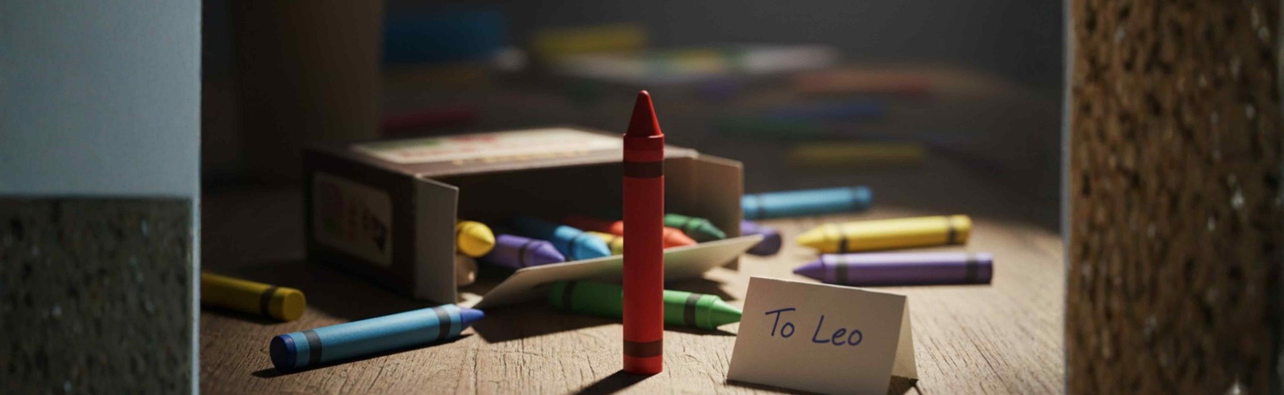 The day the crayons voiced their complaints and walked out.