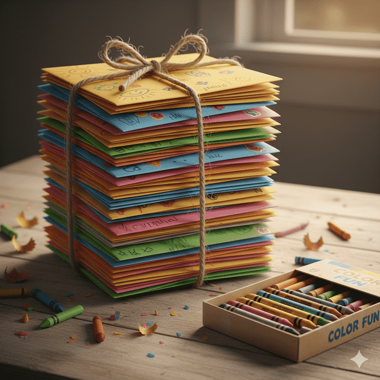 The day the crayons voiced their complaints and walked out.